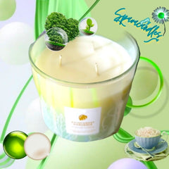 Rainforest Gardenia 3 Wick Candle