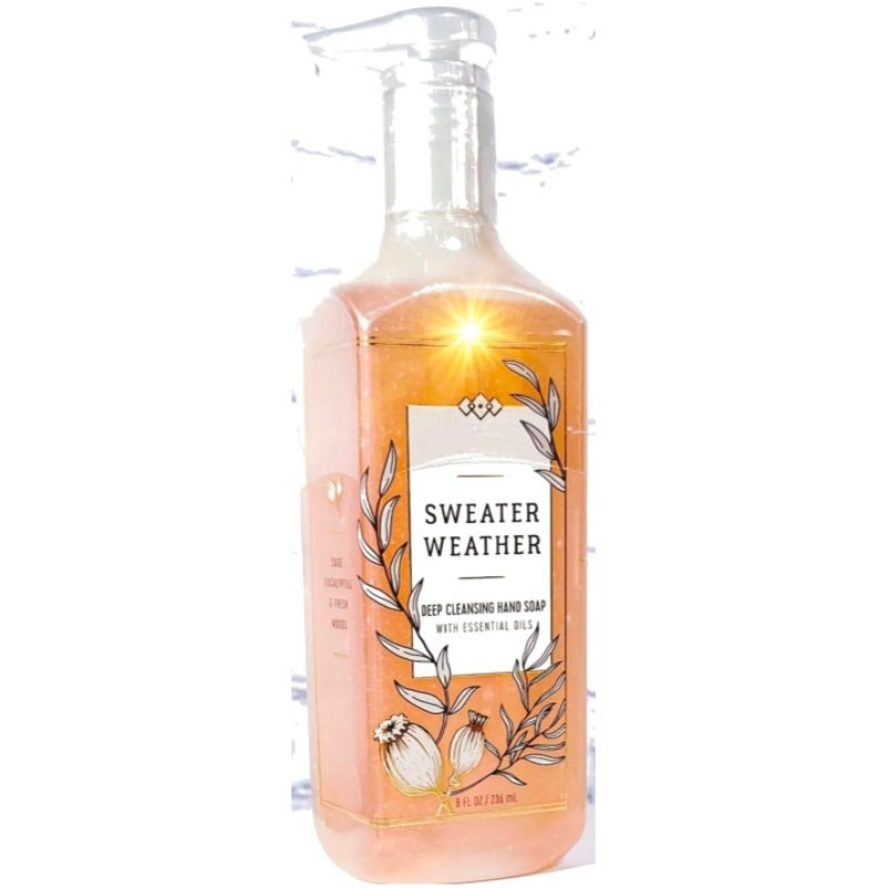 Sweater Weather Hand Soap & Foaming Hand Sanitizer Set of 2