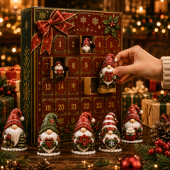 ✨24-Day Christmas Countdown Advent Calendar –Christmas gnome Ornament