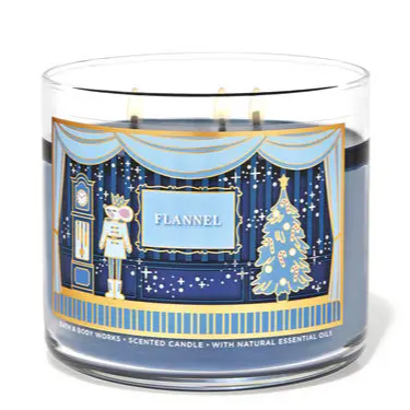 FLANNEL 3-Wick Candle
