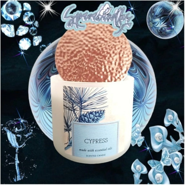 Rare CYPRESS Large 3-Wick Candle US Seller