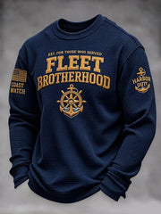 Men'S Veteran Graphic Casual Top